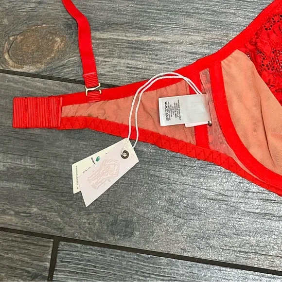 NWT Free People HAH Hook Up Demi Bra C 30-38 Lace Underwire  30C 32C 34C 36C 38C - Picture 6 of 8
